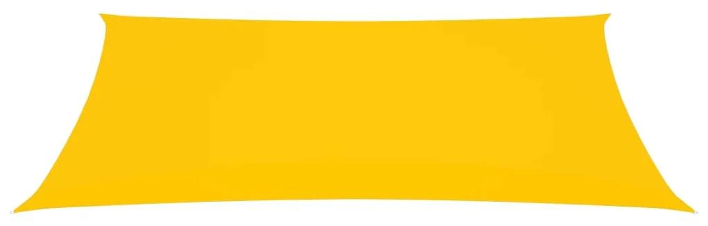 vidaXL Zonnescherm rechthoekig 4x7 m oxford stof geel