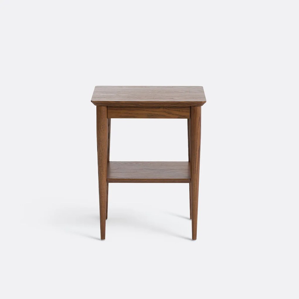 Dressoir of nachtkastje, massief essenhout met fineer, LUSSAN