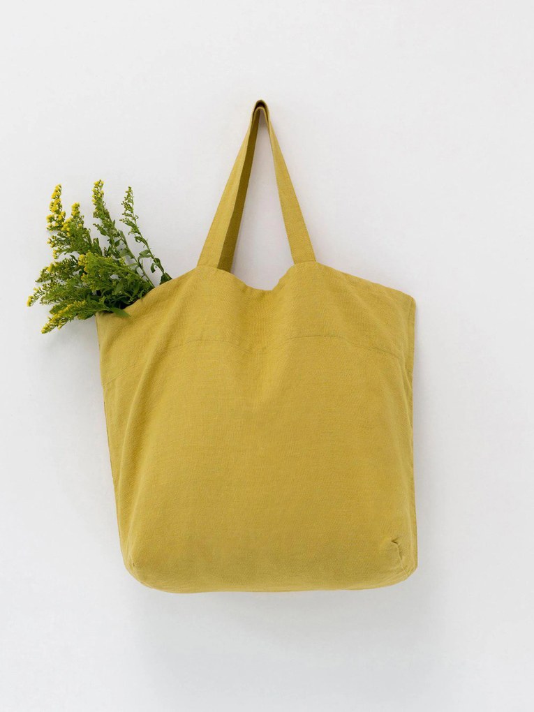 Linnen tas Lemon Curry