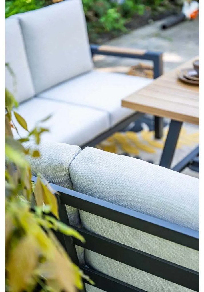 Garden Impressions Lissabon lounge dining set 4-delig - valley sand
