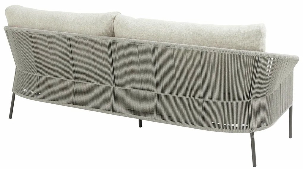 Taste by 4 Seasons Florence 3-zits loungebank terre Loungebank   bruin weerbestendig