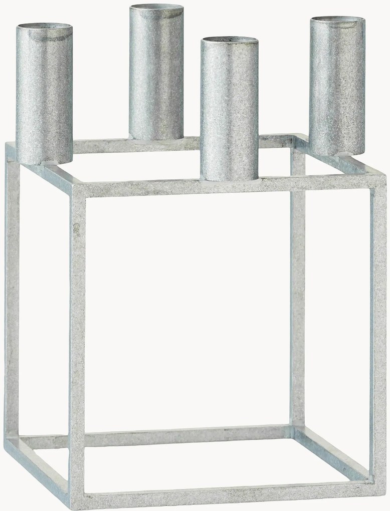 Metalen kaarshouder Kubus