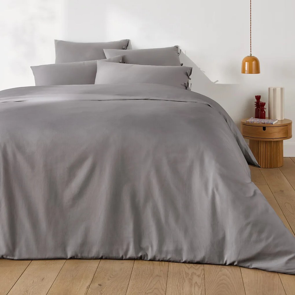 Effen kussensloop te strikken in katoen , Scenario