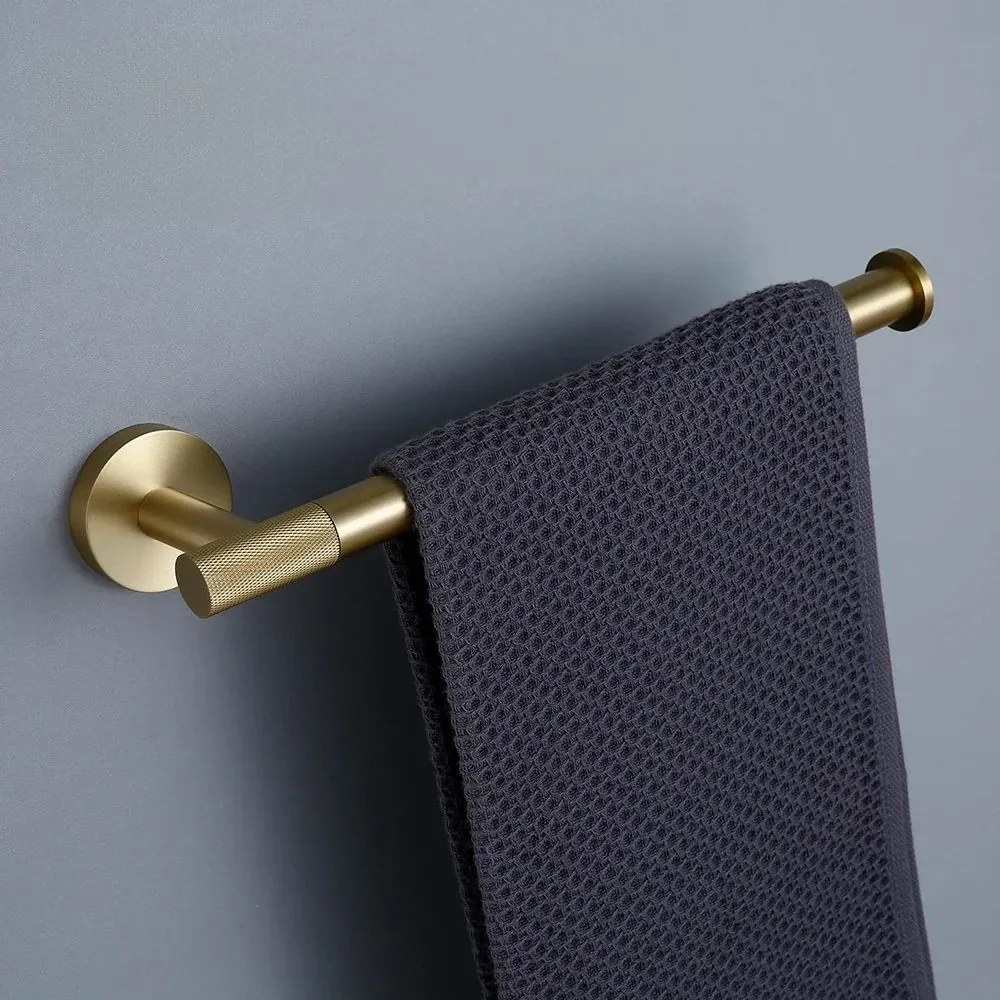 Badkamerhanger 6610a Modern Brush Gold