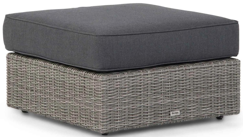 Hoek loungeset 5 personen Wicker Grijs Garden Collections Oxford