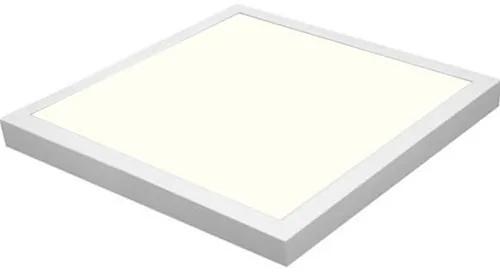LED Paneel - 60x60 Natuurlijk Wit 4200K - 45W Opbouw Vierkant - Mat Wit - Flikkervrij