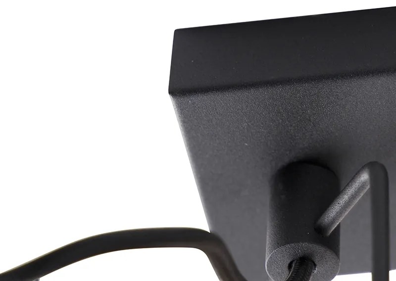 Smart spot zwart 3-lichts incl. Wifi GU10 - Suplux