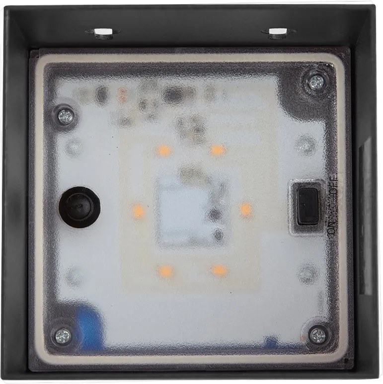 Buiten wandlamp zwart incl. LED IP65 met dimlicht en solar - Charlene