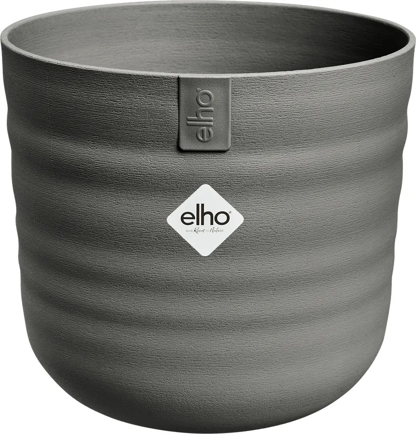 Pot Elho Dune Round warm antraciet