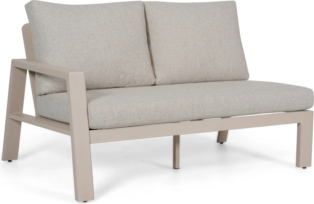 Hoek loungeset 5 personen Aluminium Zand/Beige  Lifestyle Garden Furniture Melone