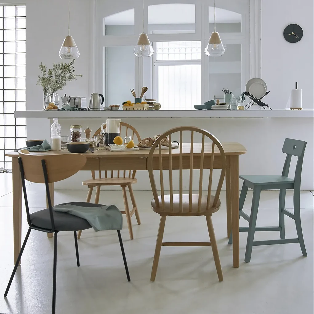 Set van 2 stoelen met spijlen, Windsor | BIANO