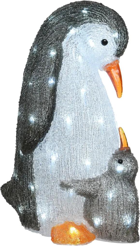 Lumineo Pinguin lichtfiguur 47 cm
