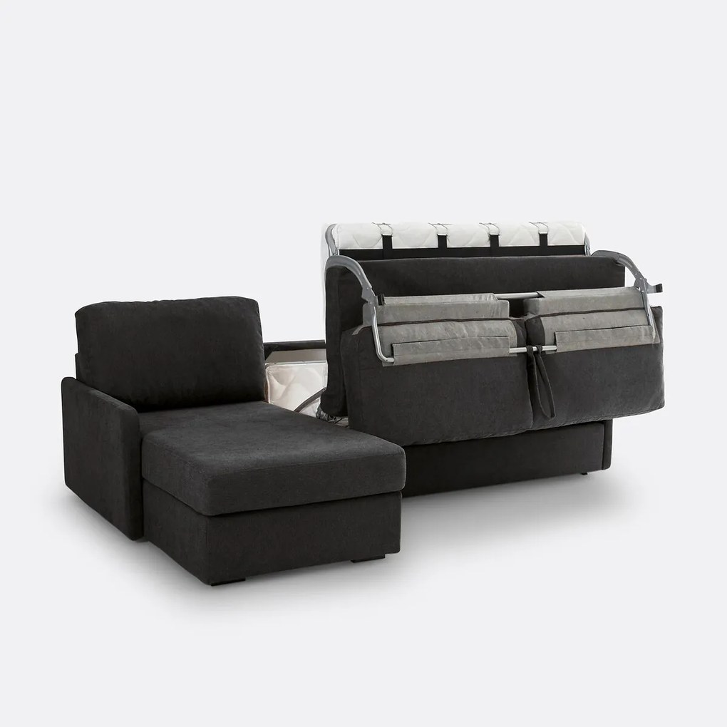 Hoekbank met structuur, Comfort Bultex® Marta
