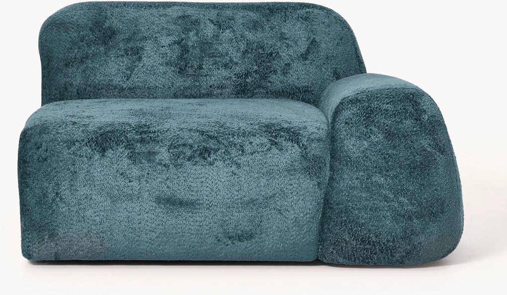 Hoekmodule Wolke van teddy bouclé
