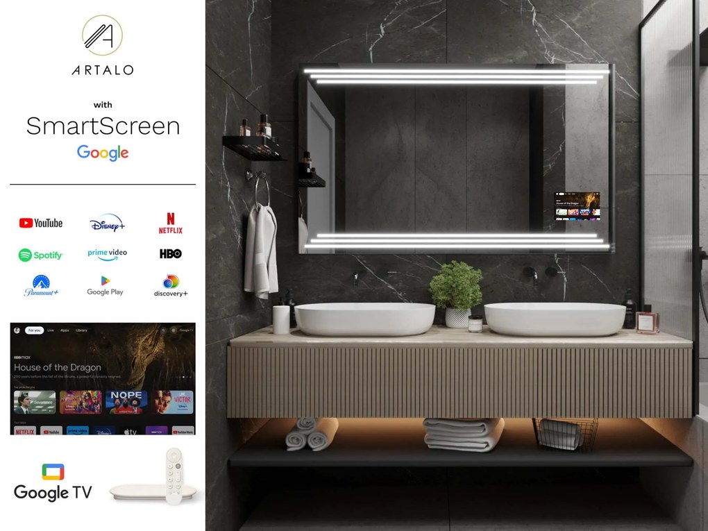 Badkamerspiegel met LED verlichting M17 premium