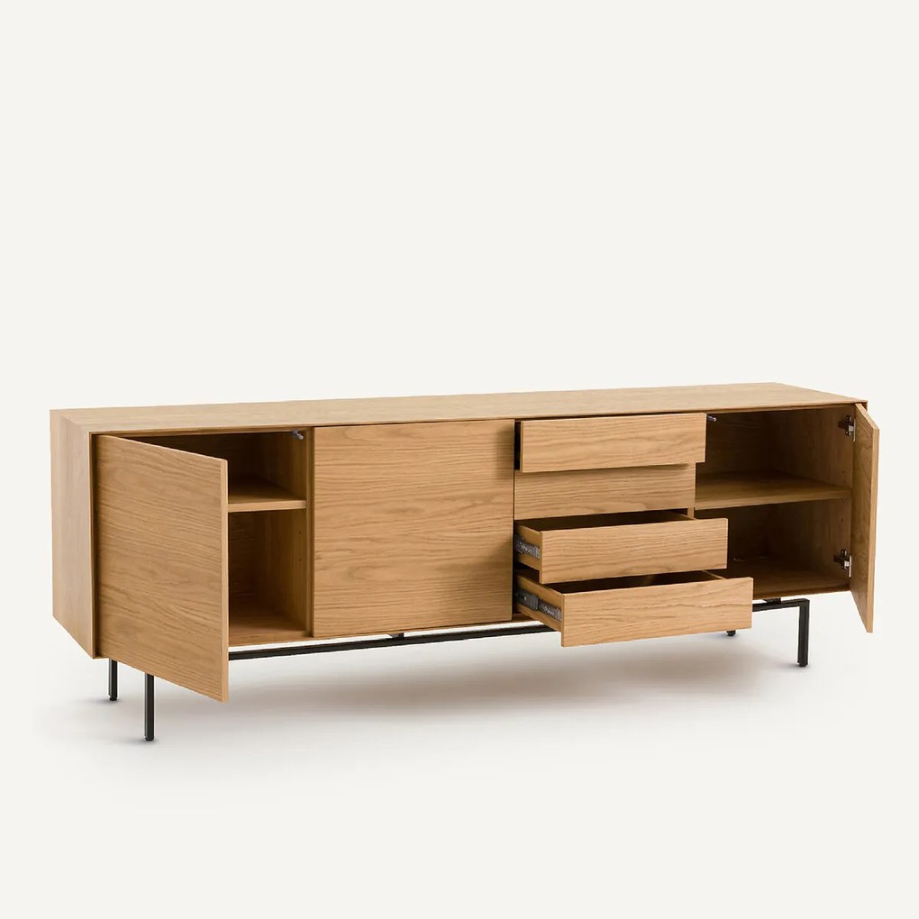 Eiken fineer dressoir, Oreko
