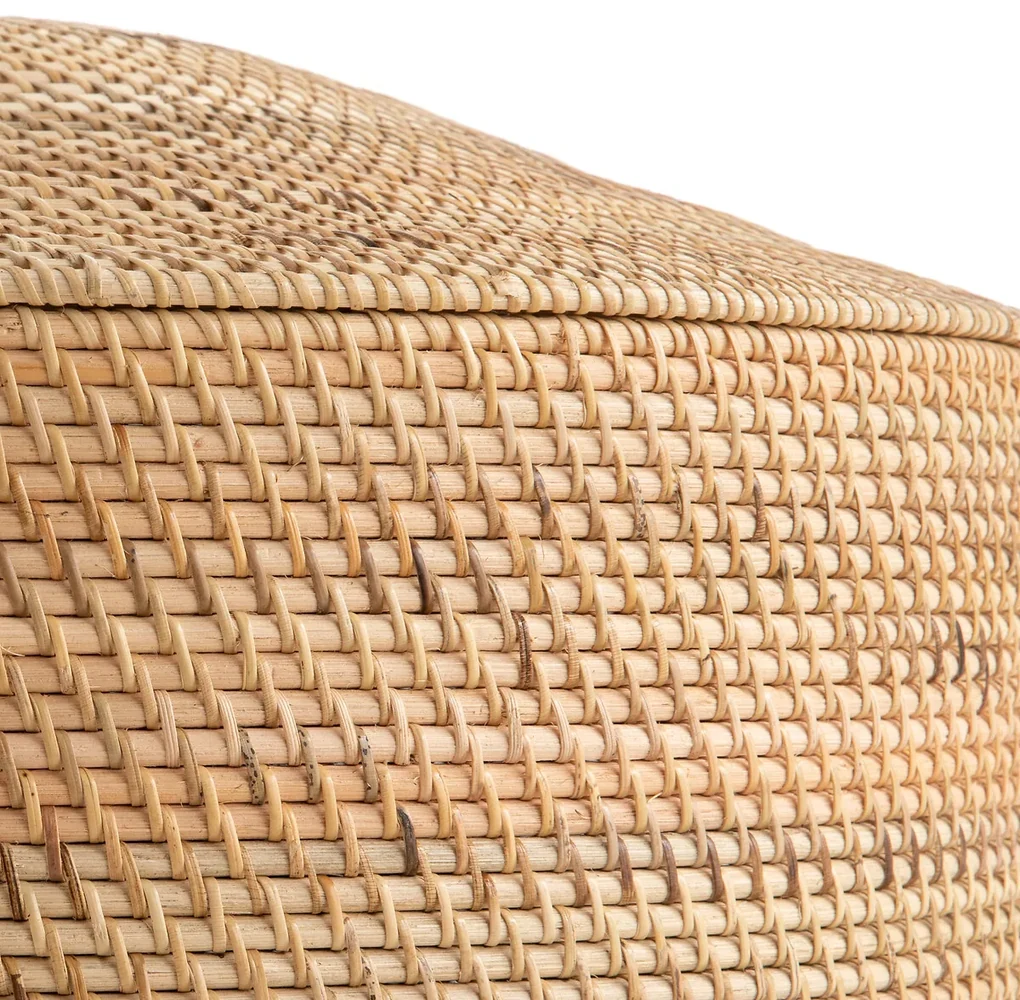 Mand in rotan en gevlochten bamboe, Mirella