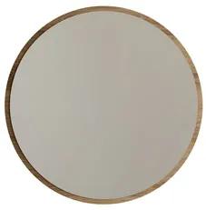 Spiegels Goud Decortie  Mirror - Dekoratif Yuvarlak Ayna Ceviz A707