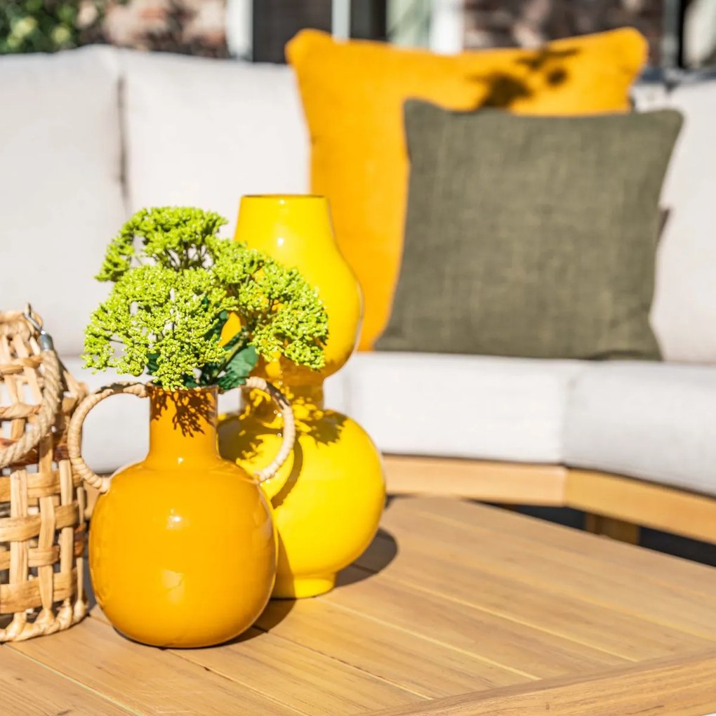 Garden Impressions Ariane hoek loungeset 4-delig - light teak look