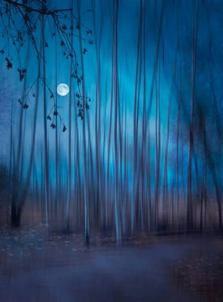Ilustratie Low angle view of illuminated lights at night, Nikki Georgieva V E G A N I K / 500px