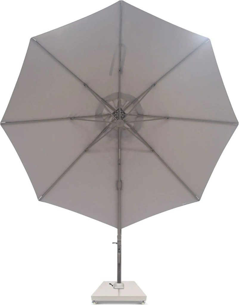 Zweefparasol  3.5m S2 Excellent (excl. voet) Taupe-naturel-bruin Camello Luna