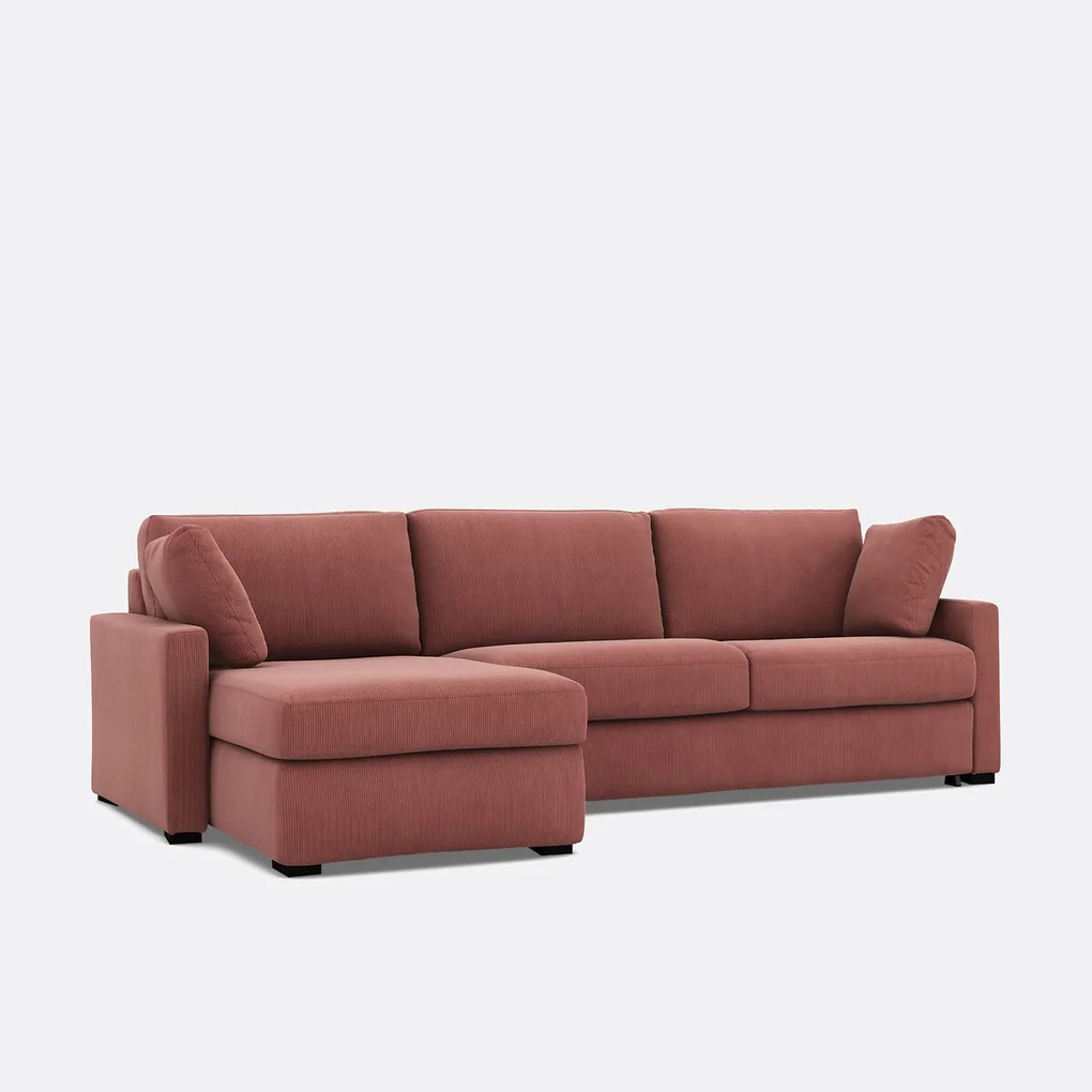Comfort Bultex® corduroy hoekbank Timor