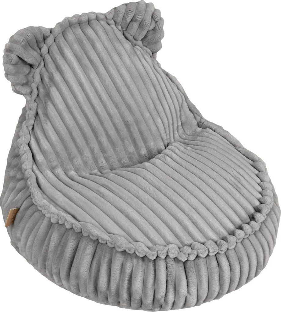 Sako Teddy Kinderzitzak Churros Rib - Lichtgrijs