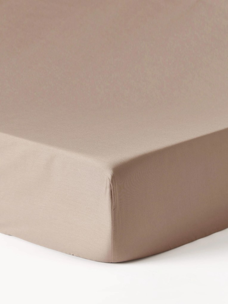 Katoensatijnen topper hoeslaken Premium