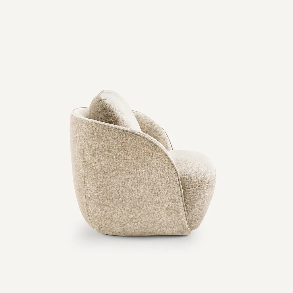 Fauteuil in fluweel, Alpine