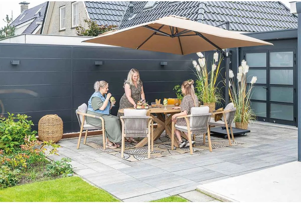 Garden Impressions Tamako tuintafel ovaal 220x115 cm - acacia