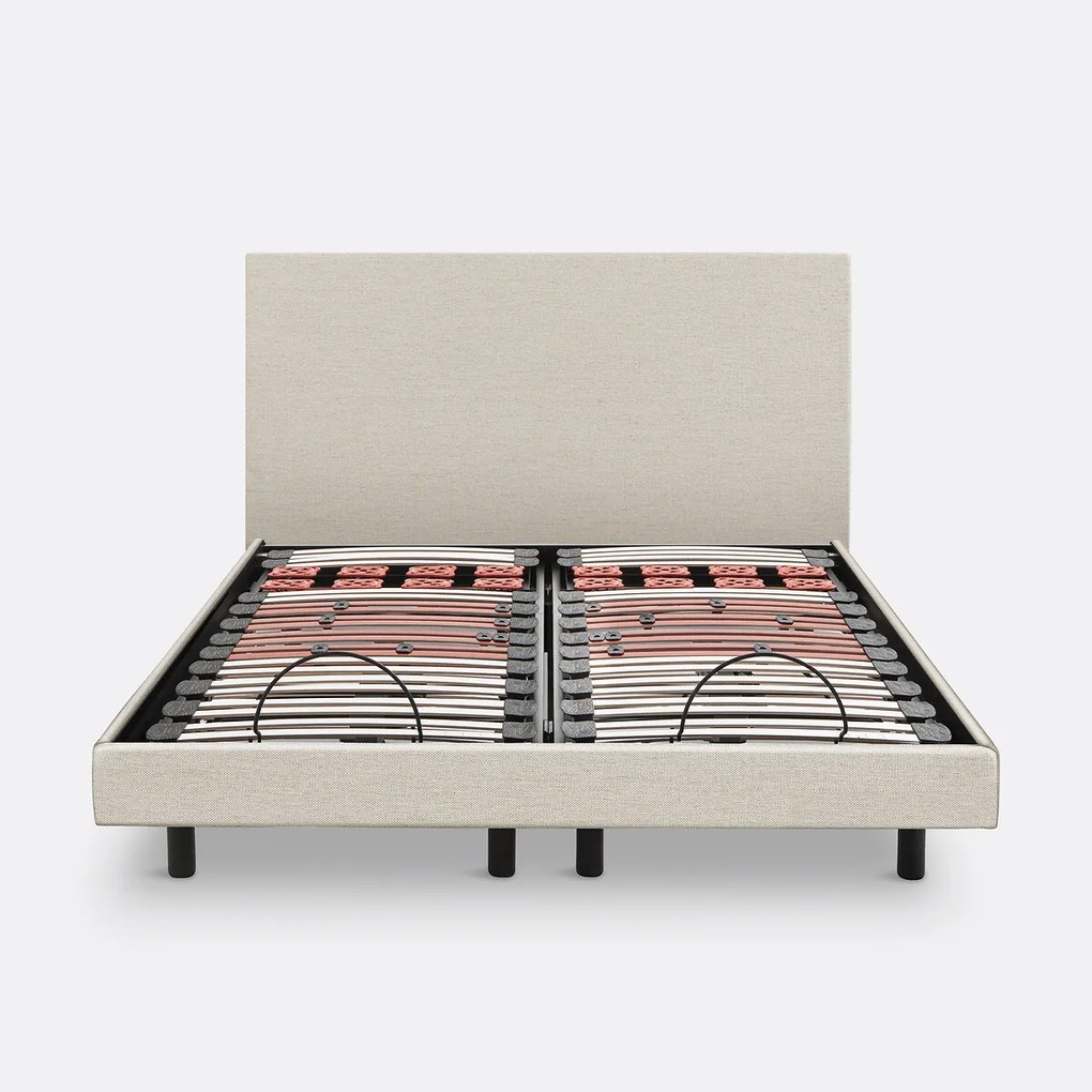 2 in 1 ensemble, kofferbed en hoofdbord Hercule
