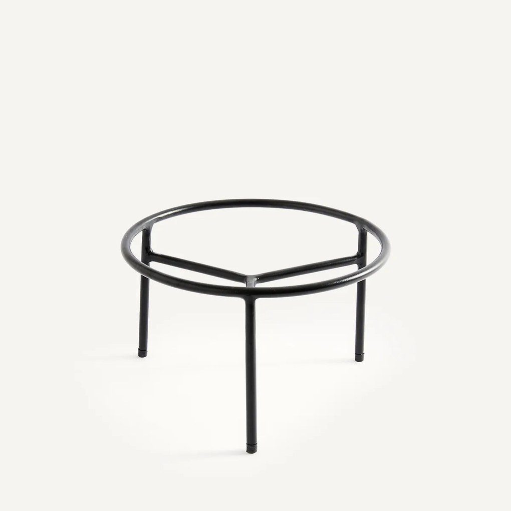 Stalen metalen standaard voor de Florian-bloempot, hoogte 16 cm, FLORIANA