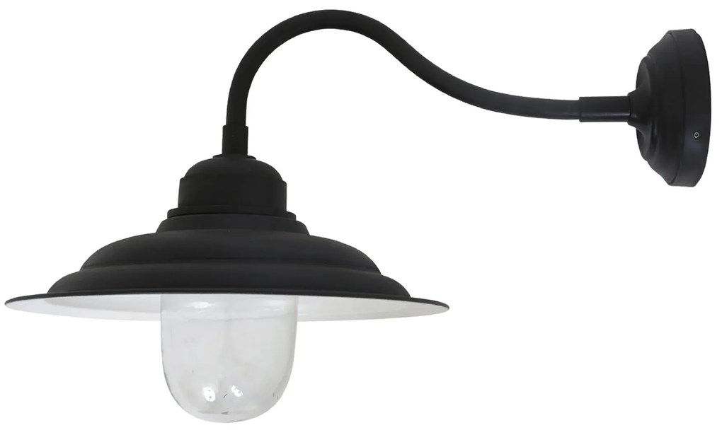 Muurlamp Derby Antiek Zwart