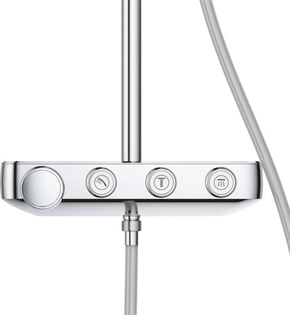 Grohe Euphoria SmartControl 310 Duo regendoucheset met 5 straalsoorten en thermostaatkraan Ø31cm chroom