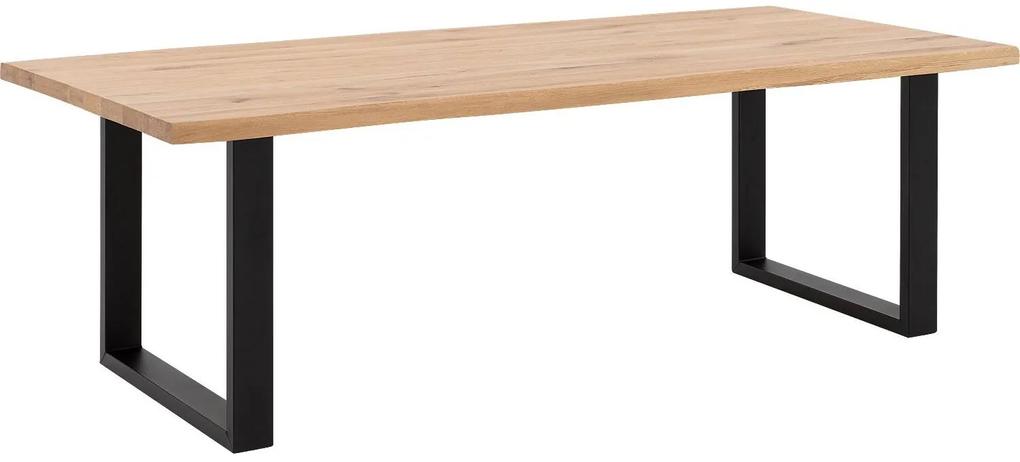 Goossens Eettafel Blade, Boomstamblad 240 x 100 cm 5 cm dik