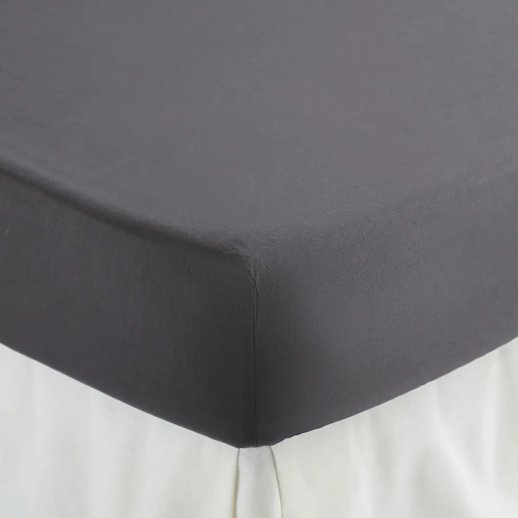 Hoeslaken perkal katoen, 80 draden, 30 cm kop, Scenario