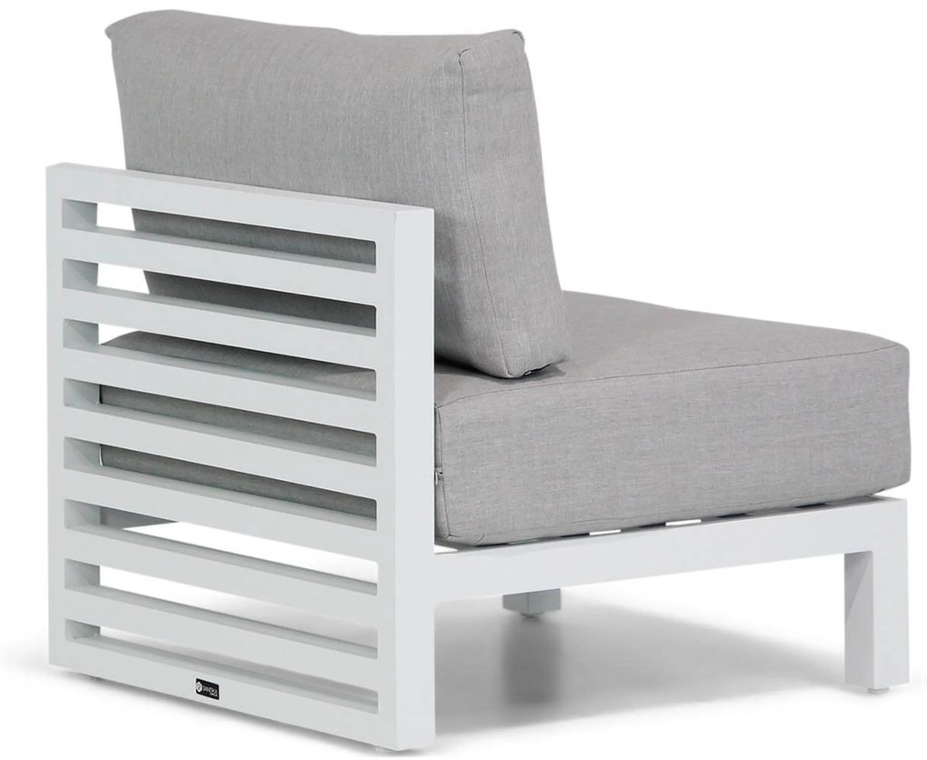 U-Vorm Loungeset 8 personen Aluminium Wit Santika Furniture Santika Jaya