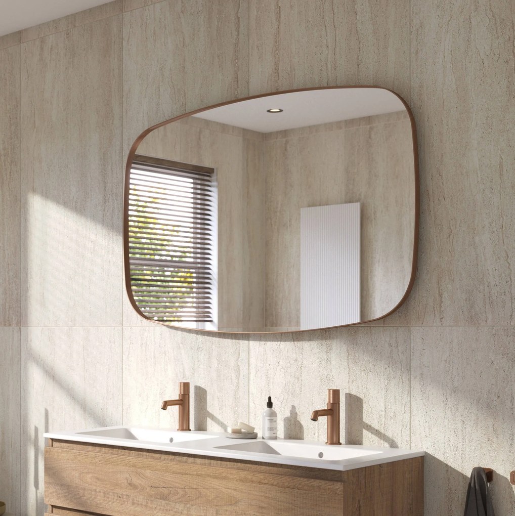 Ben Mirry Spiegel 120x4x80 cm Geborsteld Koper