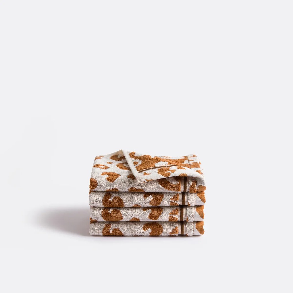 Set van 4 gastendoekjes, Zani