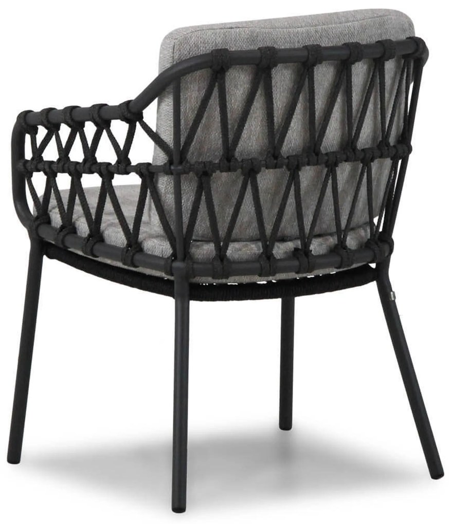 4 Seasons Outdoor Seasons Calpi Dining Tuinstoel Antraciet Aluminium Grijs