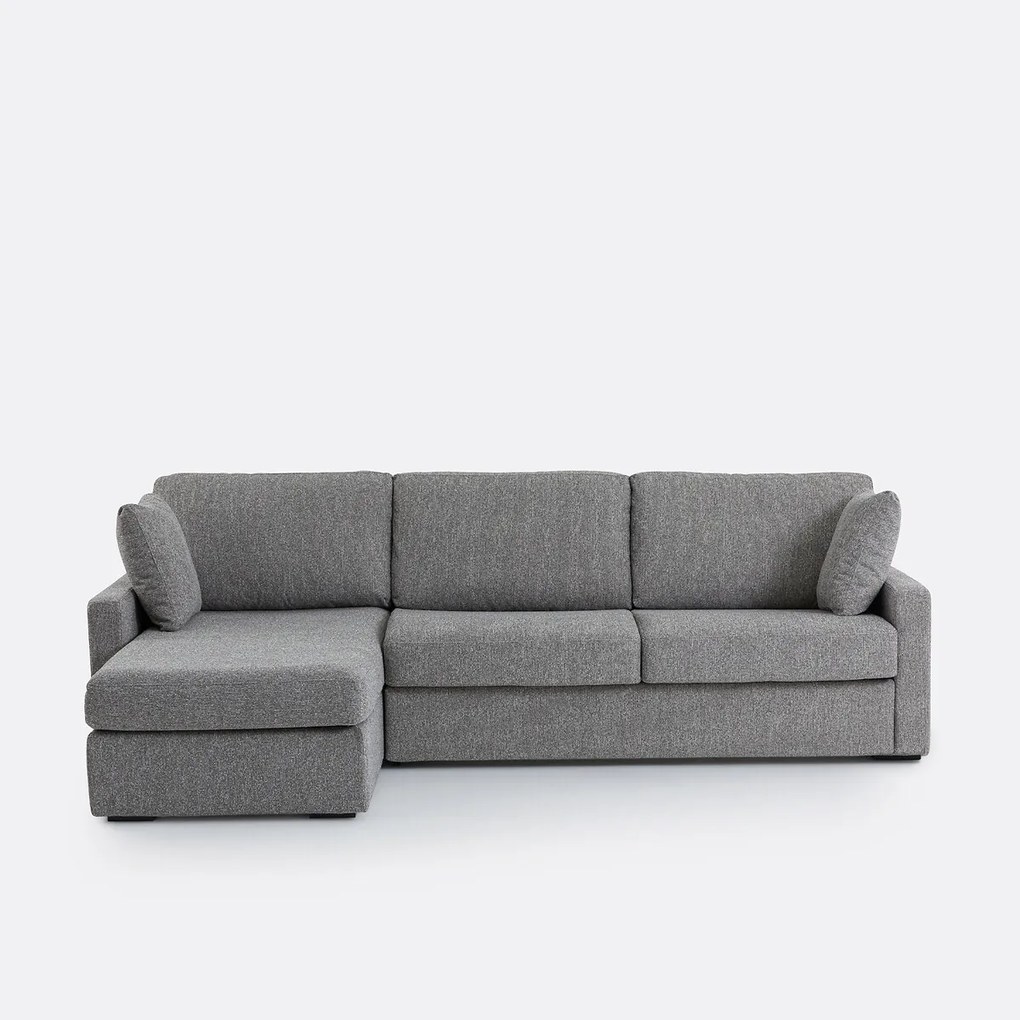 4-zits hoekbank, omvormbaar, gemêleerde structuurstof, Comfort Bultex®, TIMOR