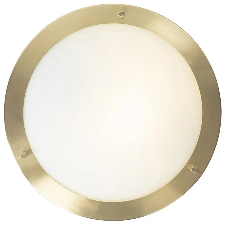 Smart plafonnière goud 31 cm IP44 incl. Wifi A60 - Yuma