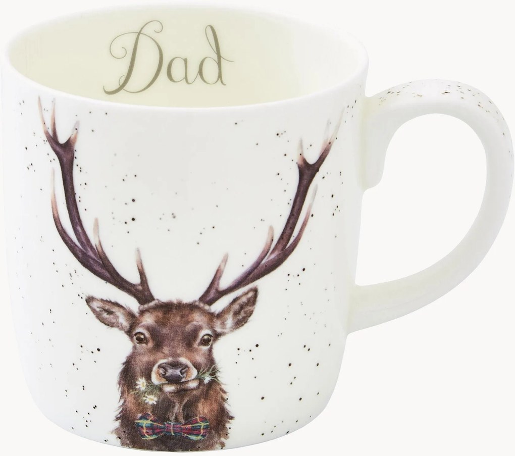 Fine Bone China mok Dad Stag