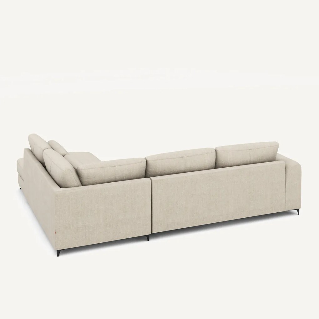 Omvormbare hoekbank rechts, katoen en linnen, Marsile