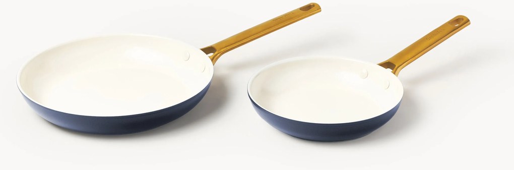 Braadpannen Padova met antiaanbaklaag, 2-delig