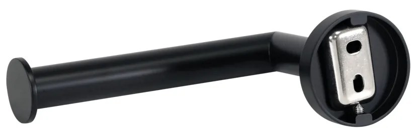 Plieger Vigo toiletrolhouder mat zwart