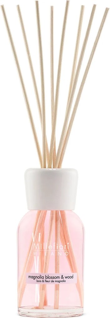 Millefiori Milano diffuser met geurstokjes 250 ml - Magnolia Blossom &amp; Wood