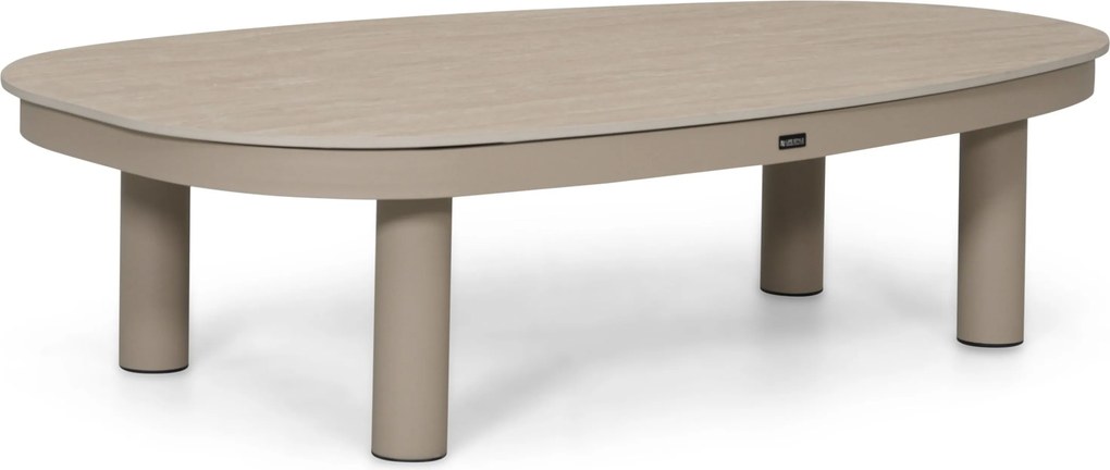 Stoel en Bank Loungeset 5 personen Aluminium Zand/Beige  Lifestyle Garden Furniture Organio/Mira