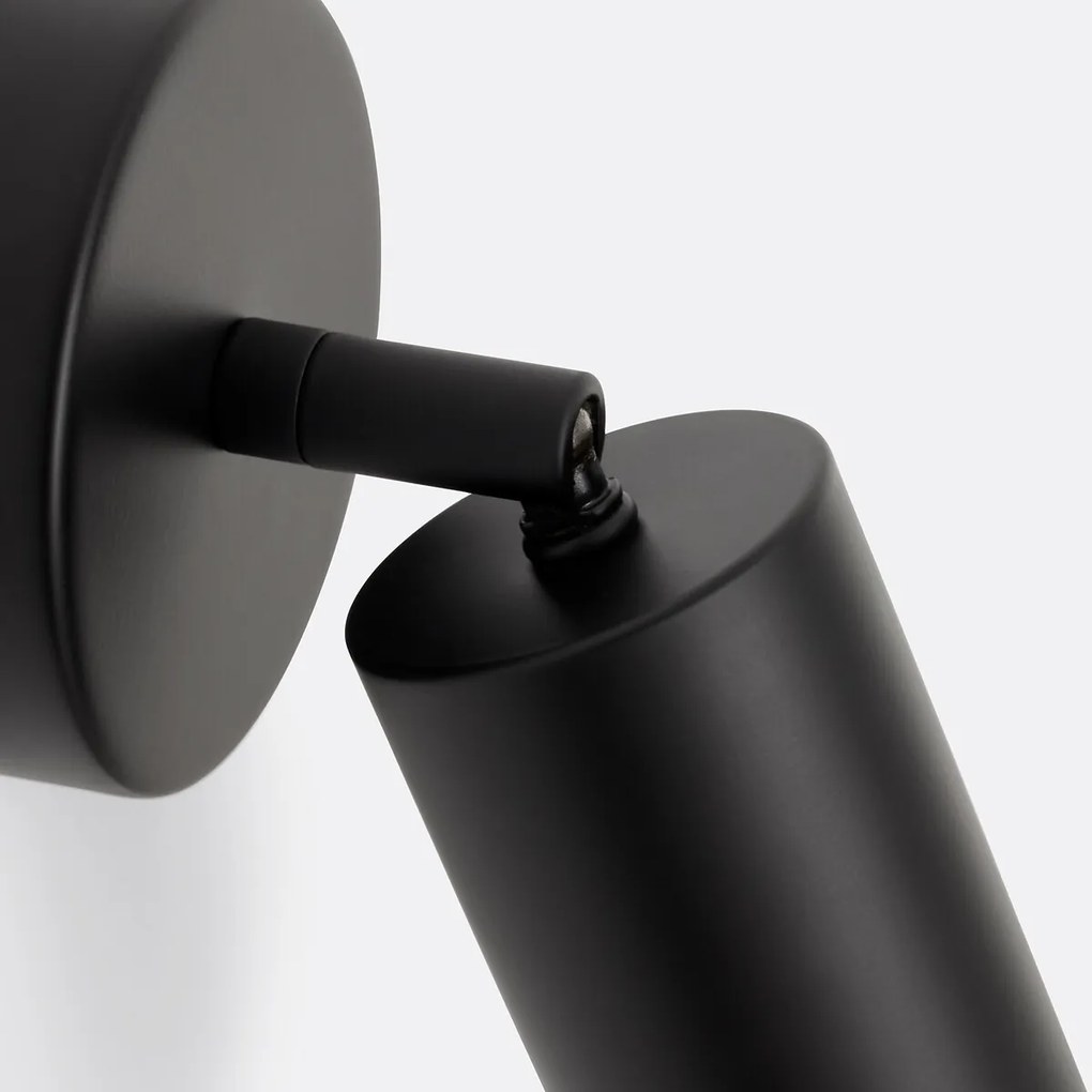 Verstelbare spot wandlamp in ijzer, Projoto