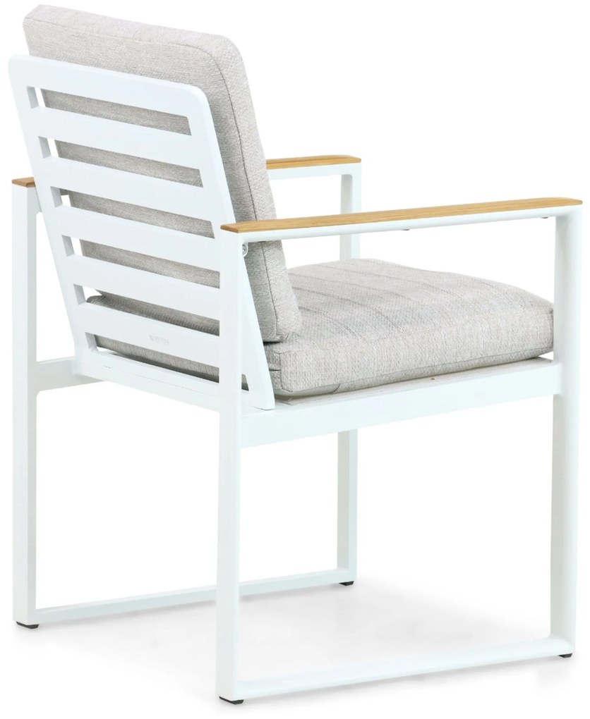 Tuinstoel Aluminium Wit Lifestyle Garden Furniture Faro
